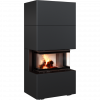 KOMINEK POWIETRZNY NBC/EASY BOX 7 kW Ø 160 W ZABUDOWIE MODUŁOWEJ BLACK